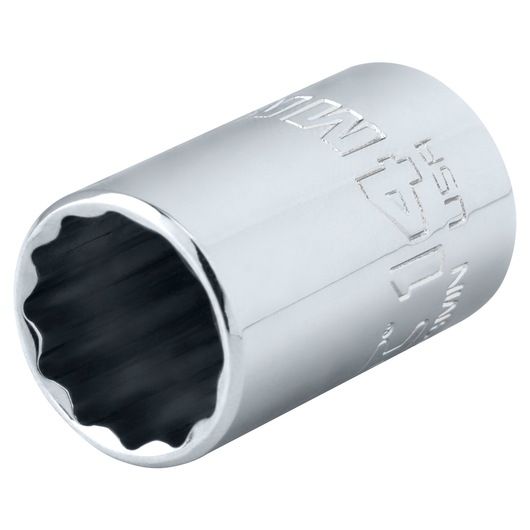 PROTO chrome 12-point socket, SKU J4714MN, close-up angled view on white background.