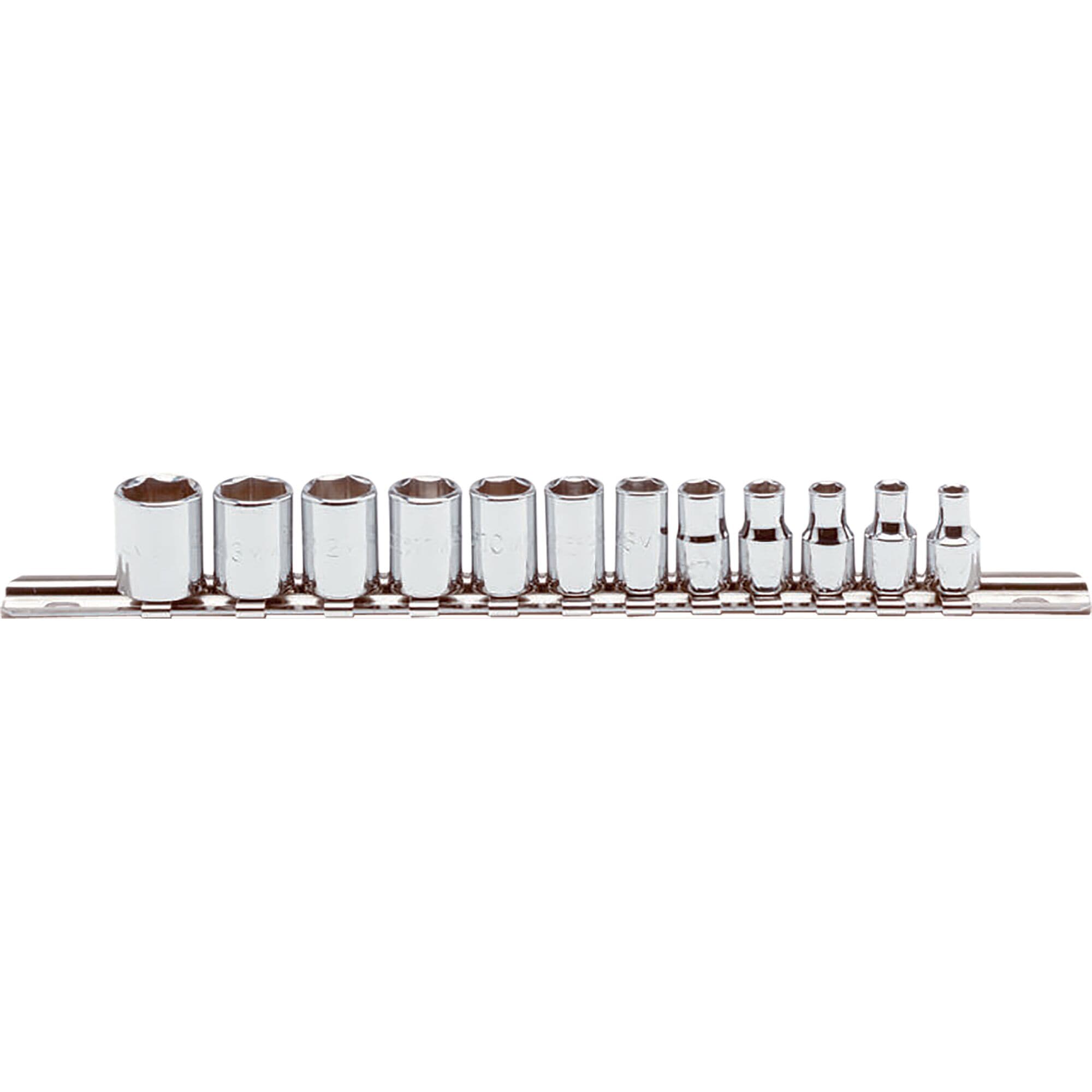 1/4 in. Drive 6-Point Metric Socket Set (12 pc.) | PROTO