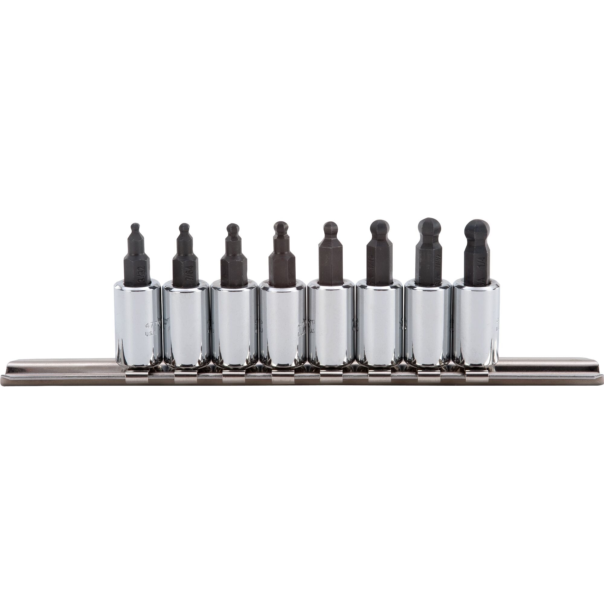 Ball end hex socket set deals