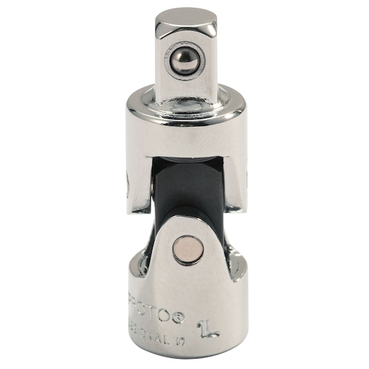 PROTO J4770A chrome universal joint socket adapter, front angle on white background.