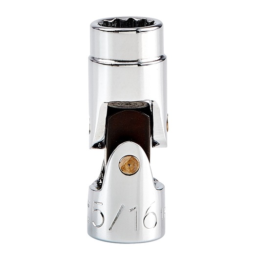 PROTO J4772TA chrome universal joint socket, front angle on white background.
