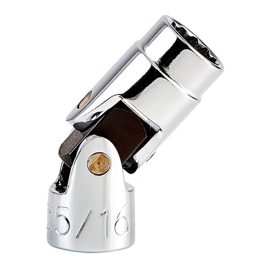 PROTO J4772TA chrome universal socket with swivel joint, product photography on white background.
