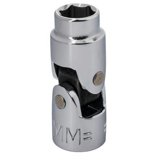 PROTO J4807AM socket universal joint, chrome finish, shown at front angle on white background.