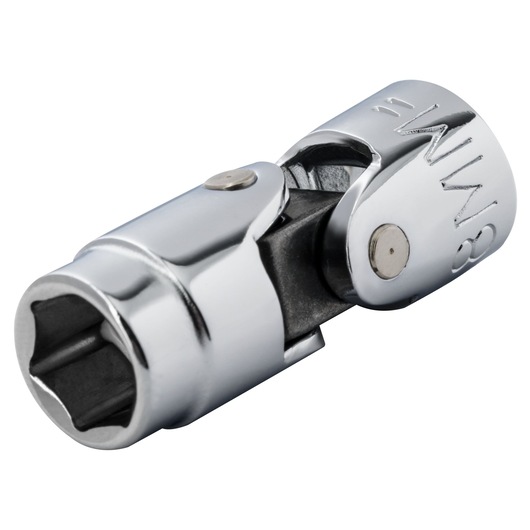Photo of PROTO J4808AM chrome-finished universal joint socket tool on white background.