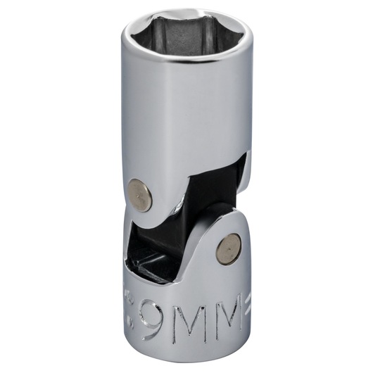PROTO J4809AM chrome 9mm universal socket tool, front angle, white background.