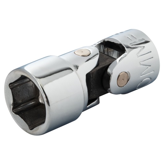 PROTO J4810AM chrome-finish universal joint socket, close-up on white background.