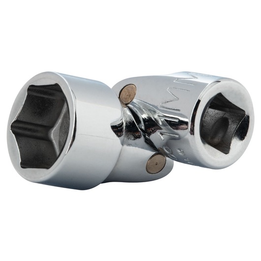 PROTO J4811AM chrome universal joint socket photography, angled view on white background.