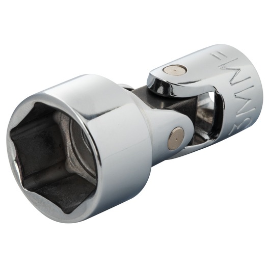 PROTO J4813AM chrome swivel socket photographed on white background, angled view.