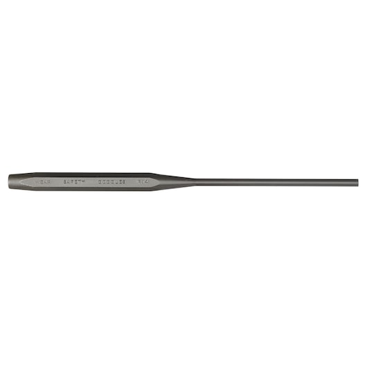 PROTO J48316LS2 pin punch tool, steel construction, side angle view on white background.