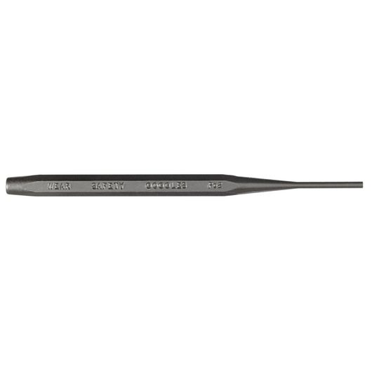 PROTO J48332 pin punch tool, steel, side view on white background.