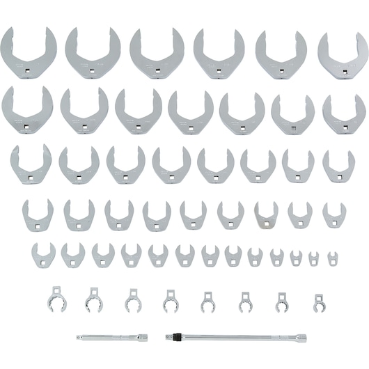 Proto® 3/8" Drive 53 Piece Crowfoot Wrench Set