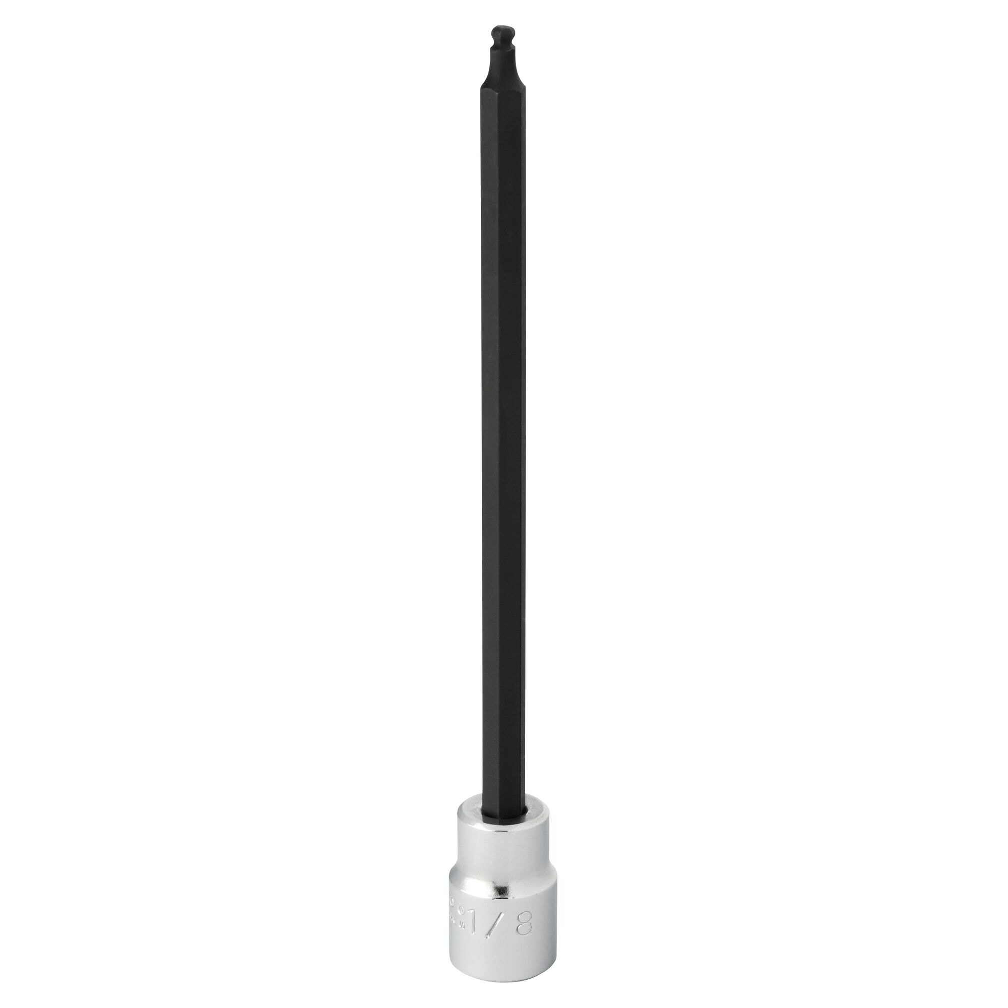 3/8 in. Drive 1/8 in. Extra Long Ball End Hex Bit Socket | PROTO