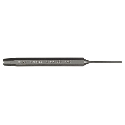 PROTO J49116S2 steel pin punch tool, photographed from the side on a white background.