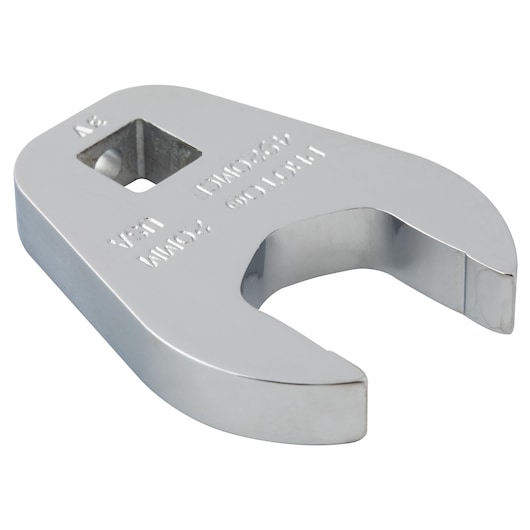 PROTO J4920MCF chrome finish open end crowfoot wrench, angled view on white background.