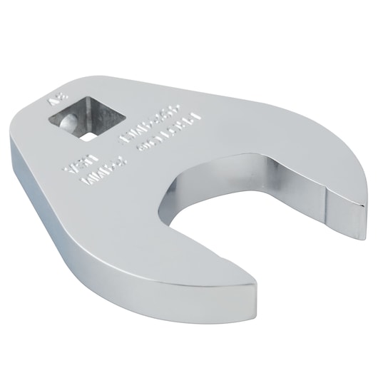 PROTO J4924MCF chrome open-end crowfoot wrench, angled view on white background
