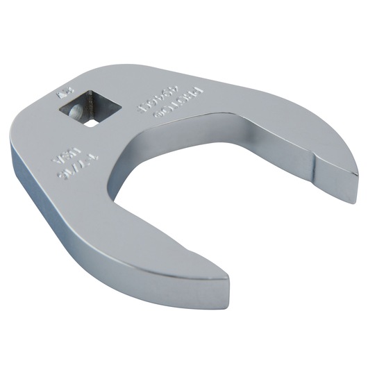 PROTO J4946CF chrome finish crowfoot wrench, open-end design, angled front, product close-up on white background.