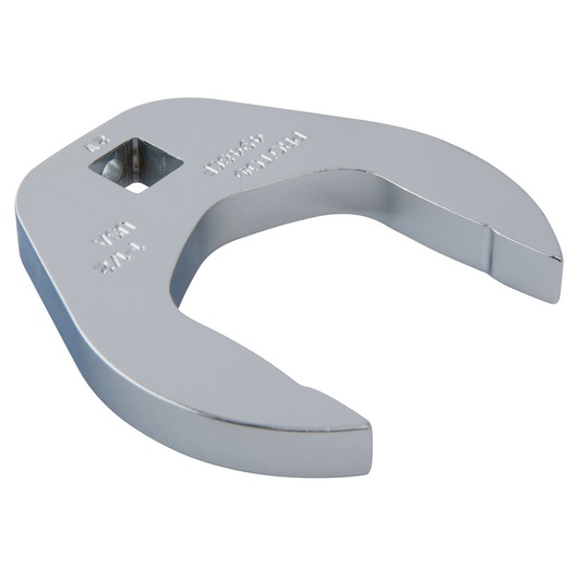 Photo of PROTO J4948CF chrome open-end crowfoot wrench, angled view on white background.