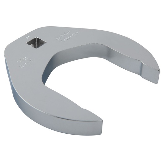 PROTO J4968CF chrome open-end crowfoot wrench, top angle on white background.