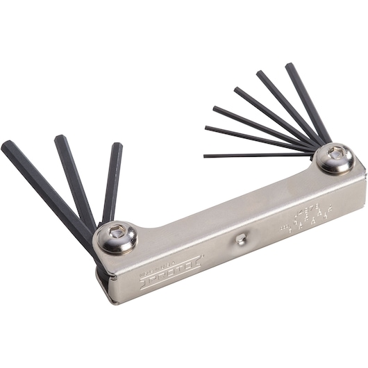 PROTO® Folding Hex Key Set (9 pc.)