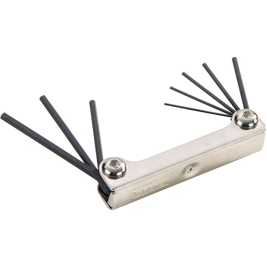 PROTO® .050-5/32 in. Folding Hex Key Set (8 pc.)