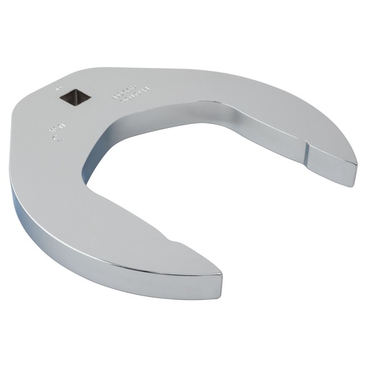 PROTO J4996CF chrome open-end crowfoot wrench, angled view on white background.