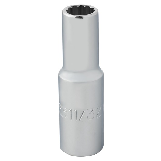 3/8 in. Drive 11/32 12-Point Deep Socket