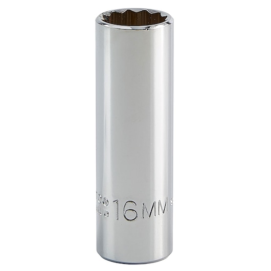3/8 in. Drive 16mm 12-Point Deep Socket