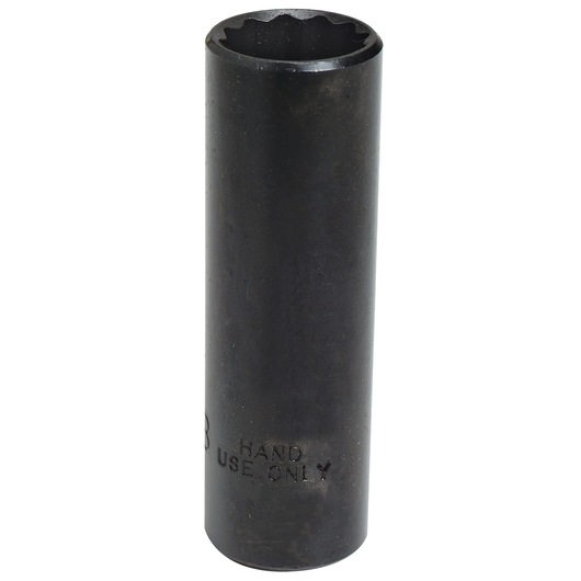 3/8 in. Drive 5/8 in. 12-Point Black Oxide Deep Socket