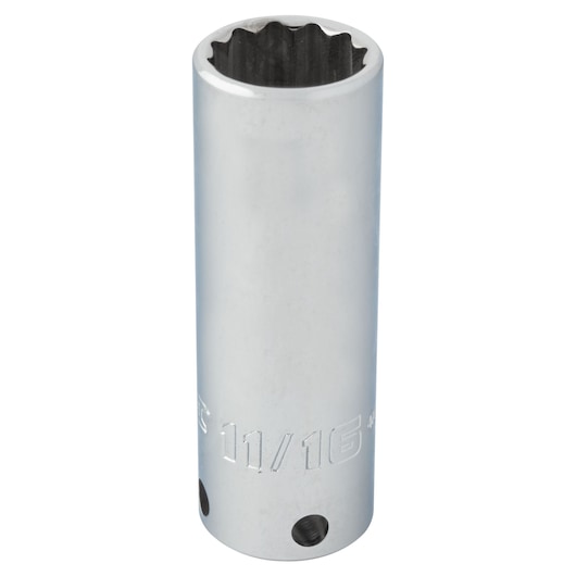 3/8 in. Drive 11/16 in. 12-Point Deep Socket