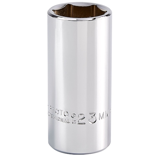 3/8 in. Drive 23mm 6-Point Deep Socket