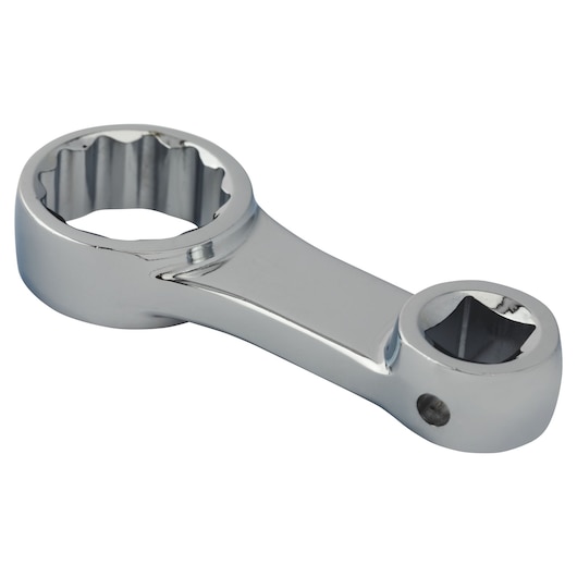 PROTO J5126 chrome finish box end socket wrench, product angle on white background.