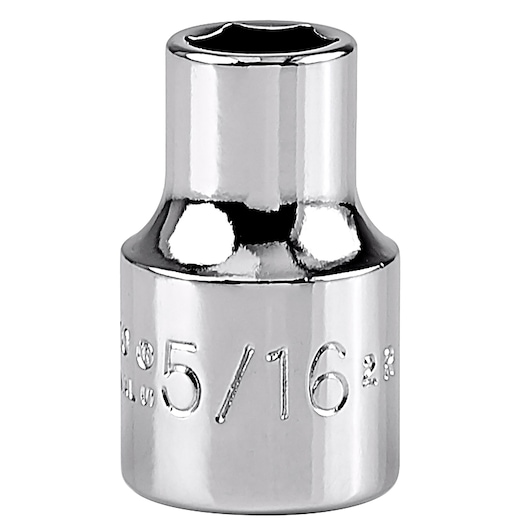 3/8 in. Drive 5/16 in. 6-Point Socket