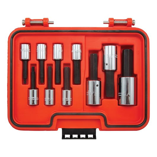 3/8 & 1/2 DR 10pc SAE HEX