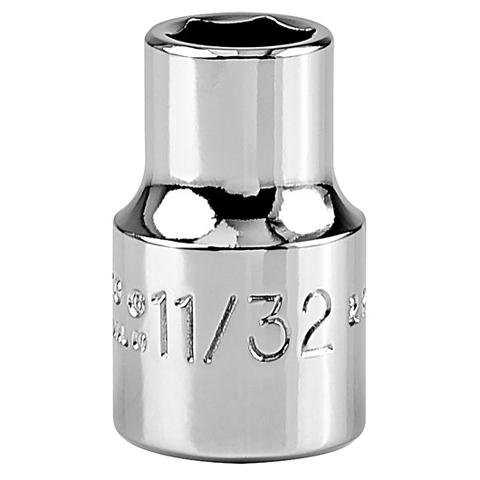 3/8 in. Drive 11/32 in. 6-Point Socket