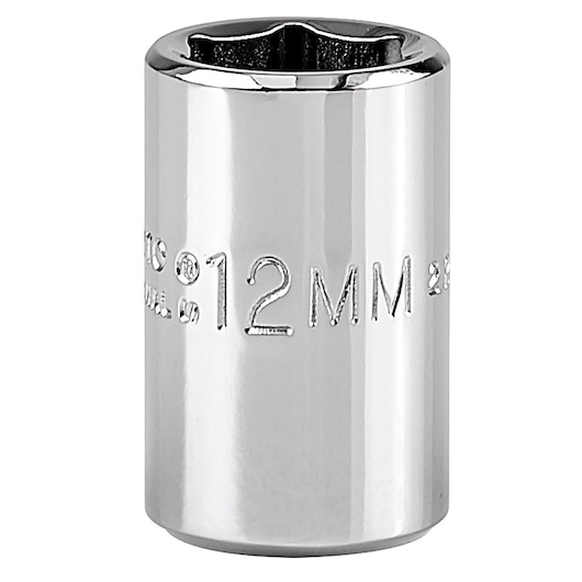 3/8 in. Drive 12mm 6-Point Socket