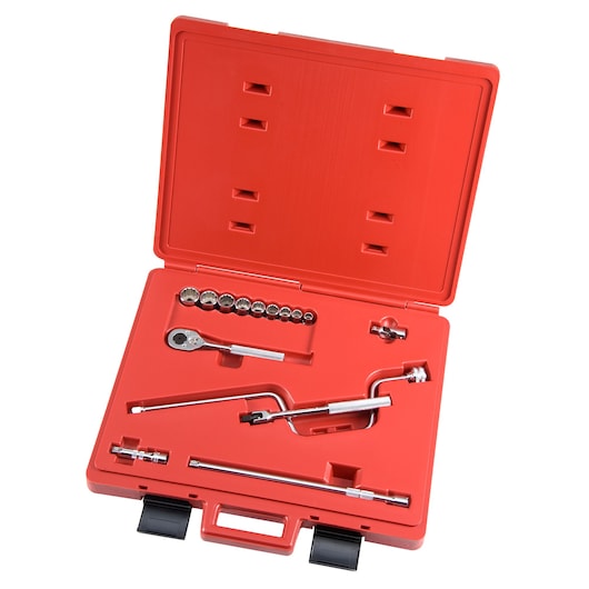 3/8 in. Drive 12-Point Combination Socket Set (15 pc.)