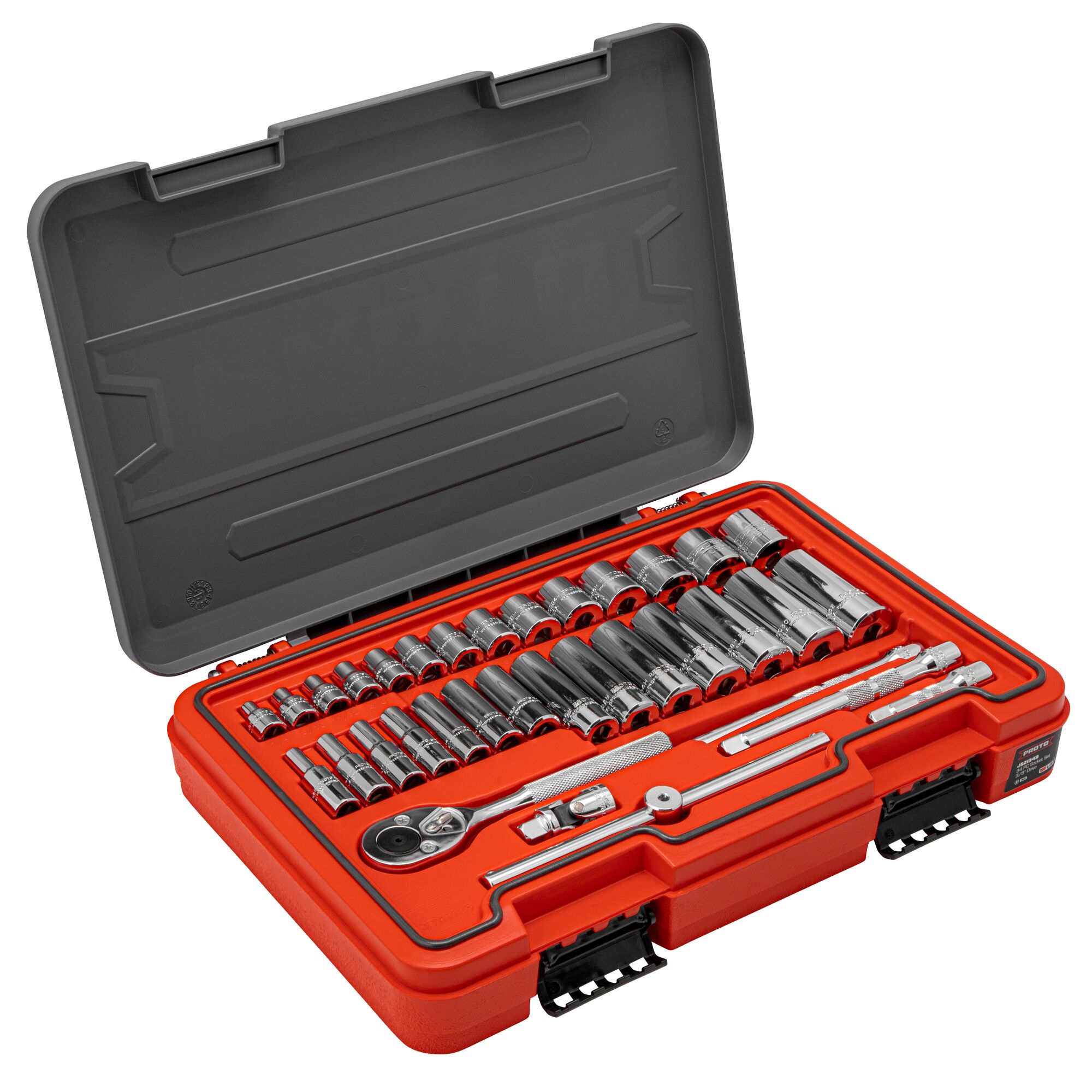 3/8 in. Drive 6-Point Socket Set (34 pc.) | PROTO