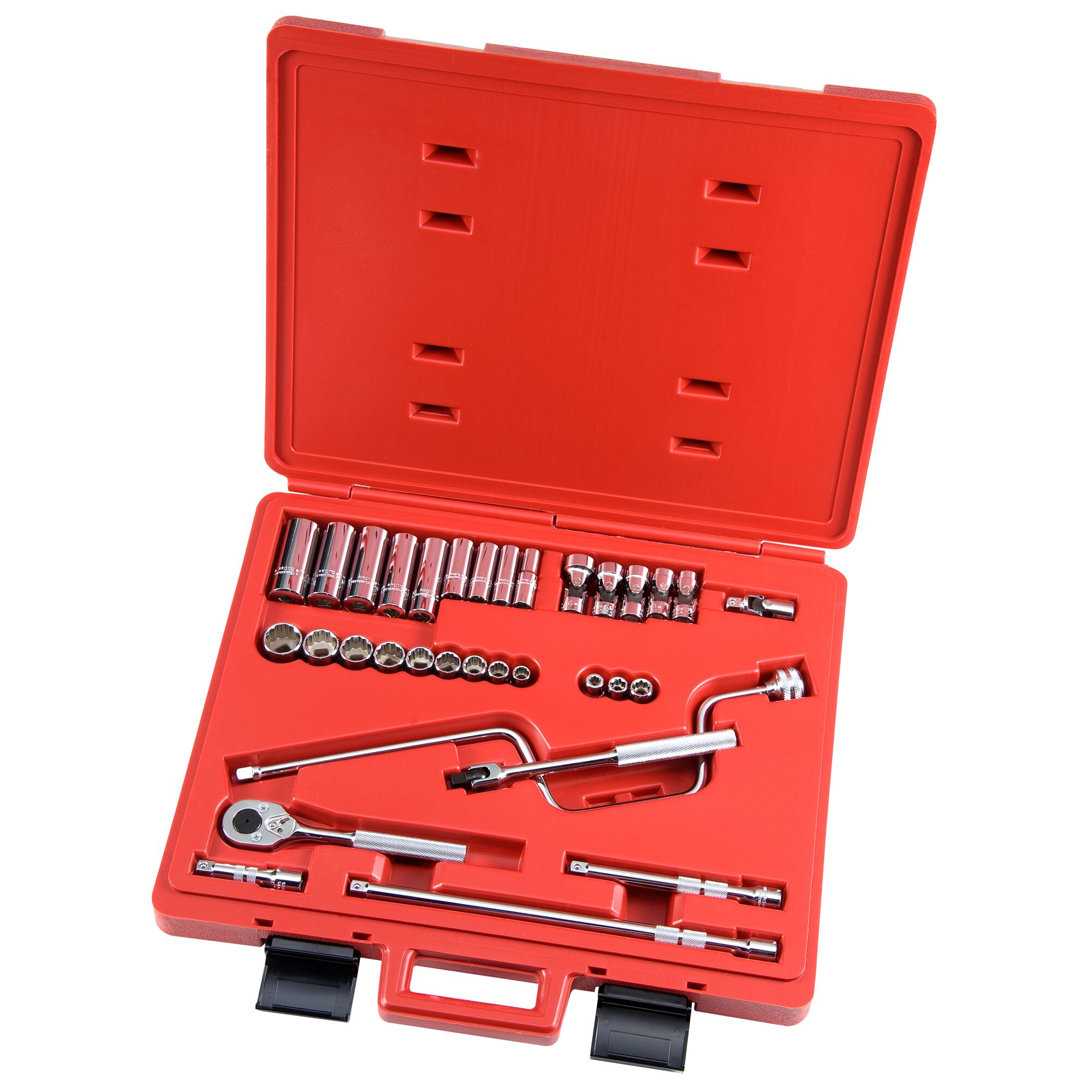 3/8 in. Drive 8 & 12-Point Combination Socket Set (33 pc.) | PROTO 3/8 in. Drive 8 & 12-Point Combination Socket Set (33 pc.) | PROTO