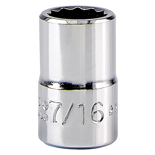3/8 in. Drive 7/16 in. 12-Point Socket