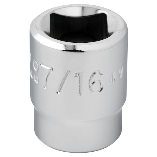 3/8 in. Drive 7/16 in. 6-Point Super Short Socket