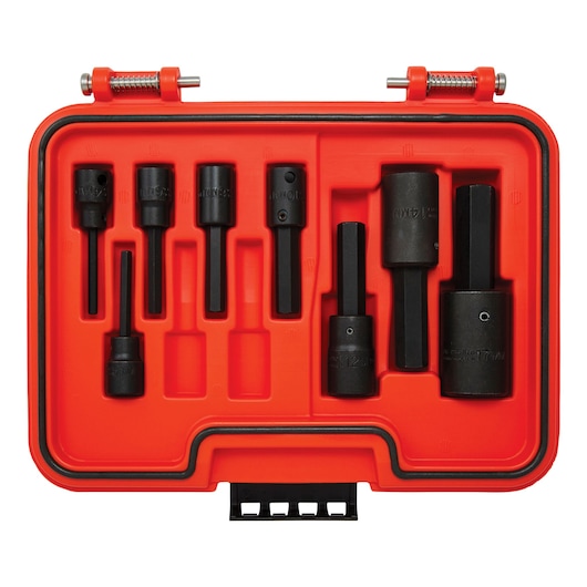 3/8 & 1/2 DR 10pc MM HEX IM