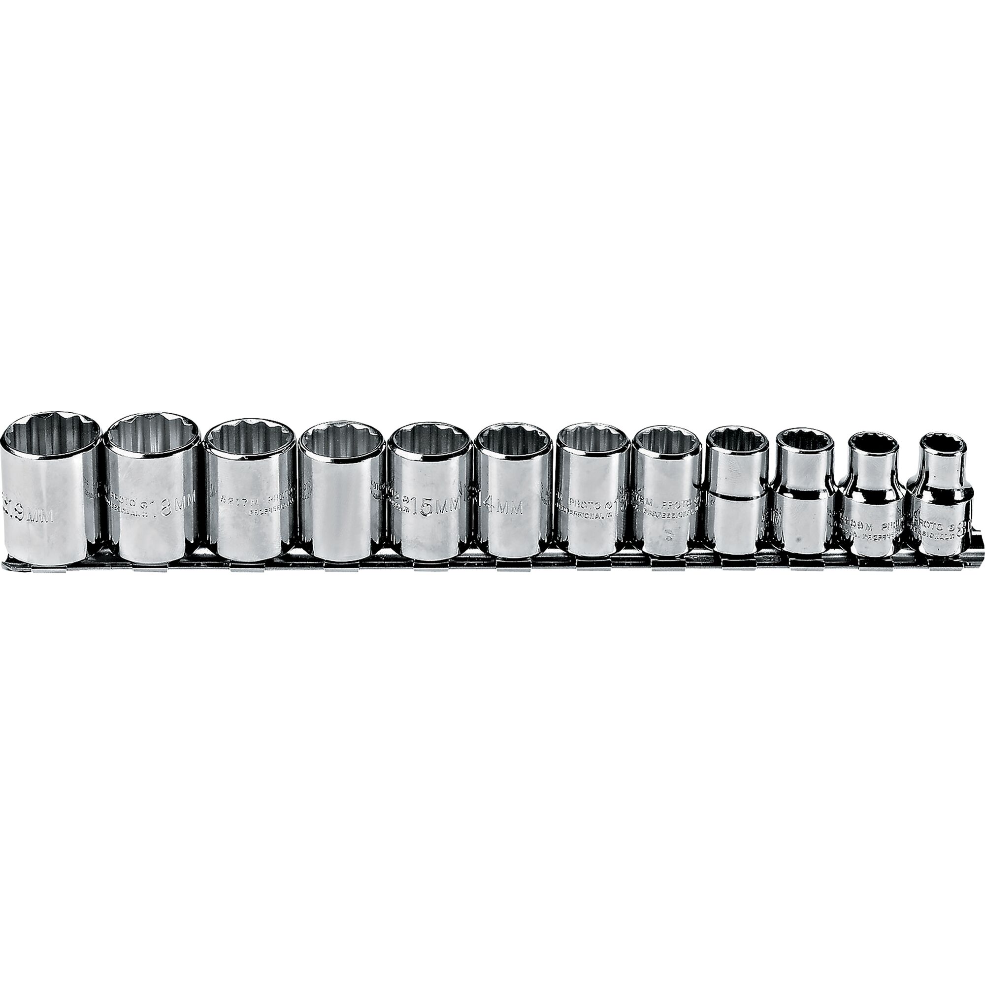 3/8 in. Drive 12-Point Metric Socket Set (12 pc.) | PROTO