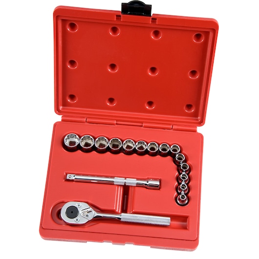 3/8 in. Drive 12-Point Metric Combination Socket Set (16 pc.)