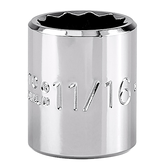 3/8 in. Drive 11/16 in. 12-Point Socket