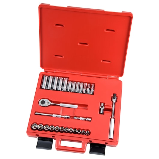 PROTO® 3/8 in. Drive 6-Point Metric Socket Combination Set (29 pc.)