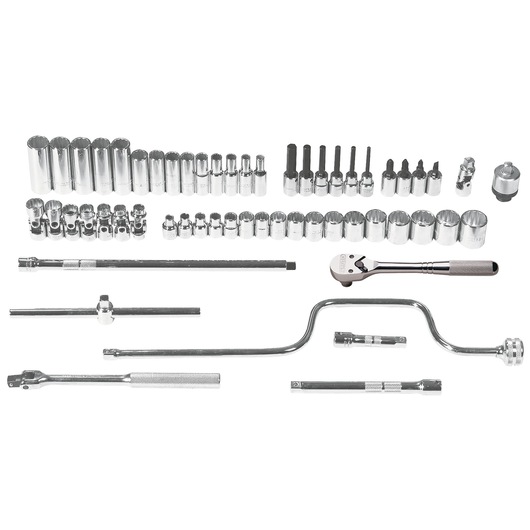 3/8 in. Drive 12-Point Metric Socket Set (57 pc.)