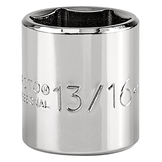 PROTO chrome socket 13/16 inch SKU J5226H, front angle on white background.