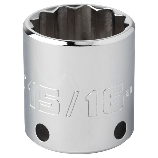 3/8 in. Drive 15/16 in. 12-Point Standard Socket