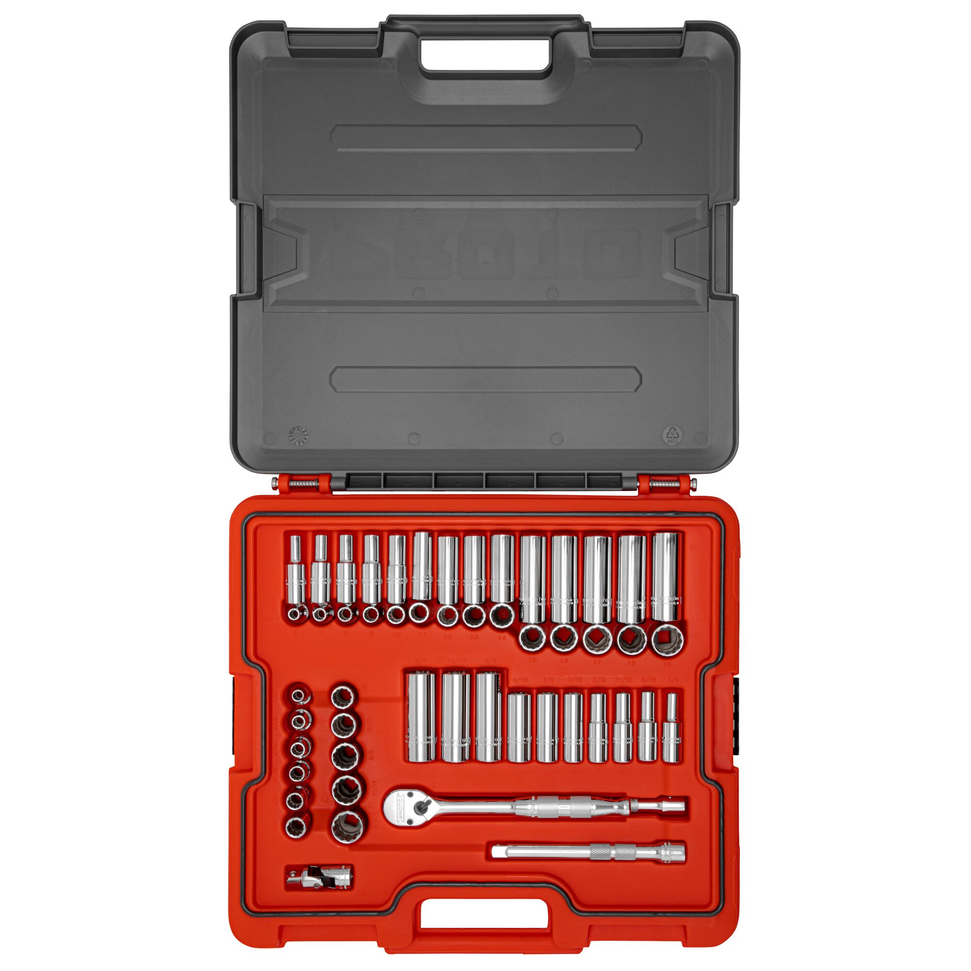 3/8 in. Drive 12-Point Aerospace Socket Set (53 pc.) | PROTO