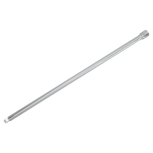 PROTO J5263W chrome extension bar for socket wrench, photographed diagonally on white background.